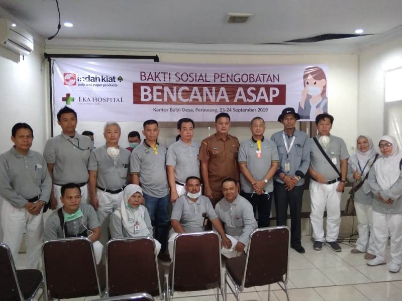 Warga Tualang Puji Program Pengobatan Gratis Tzu Chi Sinarmas Perawang Dan CSR PT IKPP