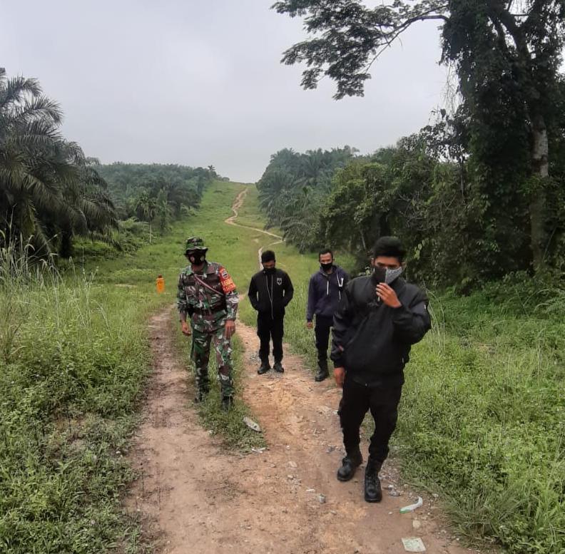 Sertu Ardian Agus Ajak Masyarakat Berperan Aktif Pantau Titik Api di Kuala Gasib