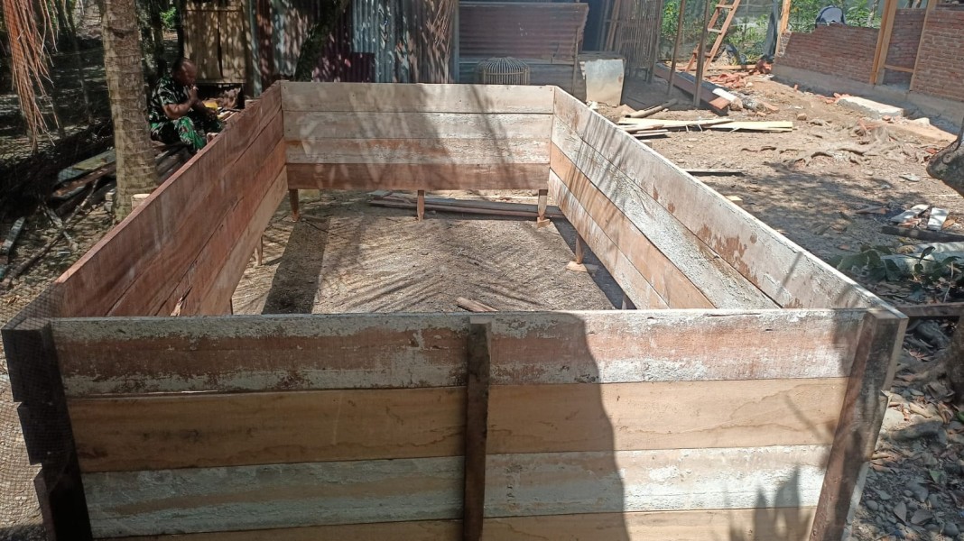 Tak Sekadar Bangun Rumah, Satgas TMMD Ke-129 Kodim 0102/Pidie Hadirkan Kolam Lele untuk Kemandirian Pangan Masyarakat