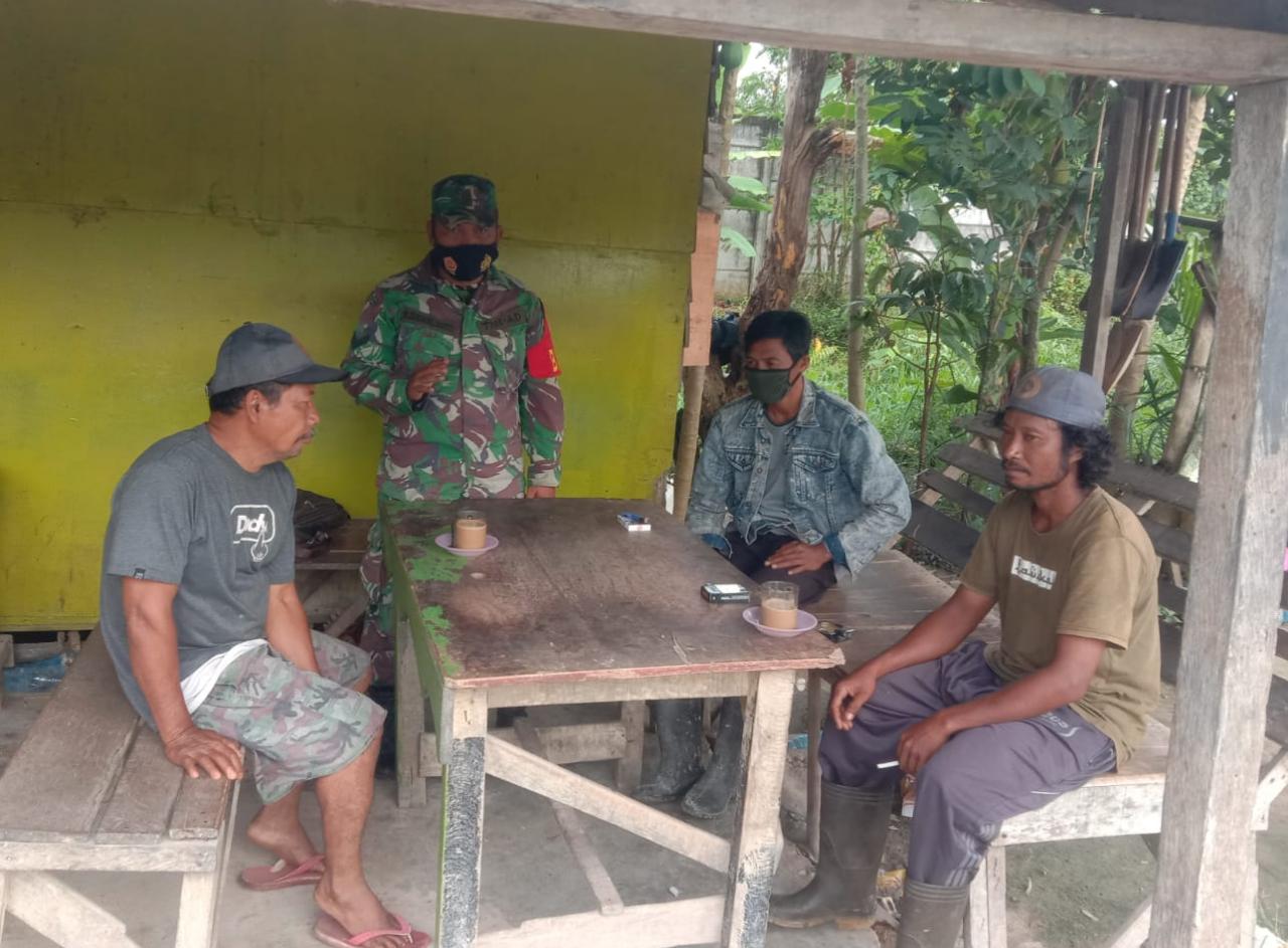 Sertu Uuk Sudarijanto Ingatkan Masyarakat Jaga Kesehatan