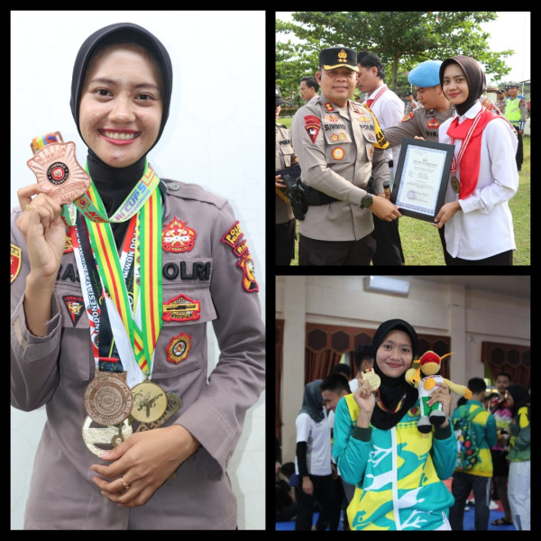 Srikandi Penuh Prestasi, Kisah Bripda Indria Larasati di Ajang Taekwondo Nasional
