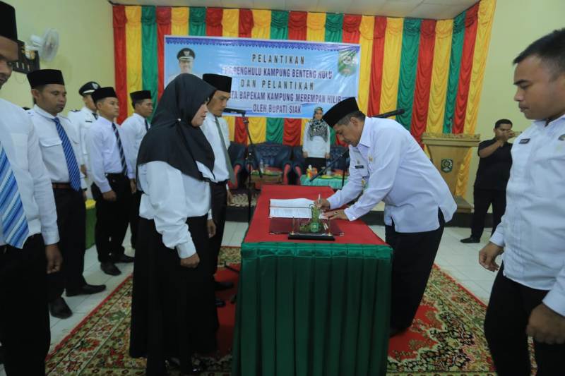 Lantik Pj Penghulu dan Bapekam, Alfedri: Dana Desa Lebih Kepemberdayaan Masyarakat