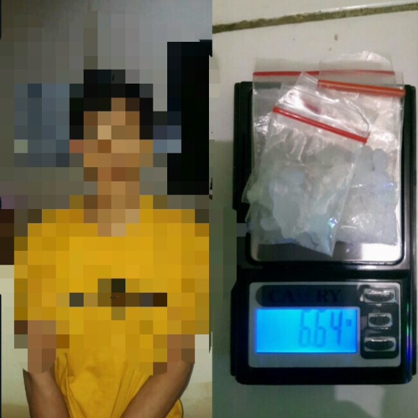 Miliki Narkoba 6,64 Gram, HS Diciduk Satresnarkoba Polresta Tangerang