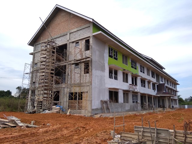 Proyek 2018 Rusunawa Tualang Belum Rampung