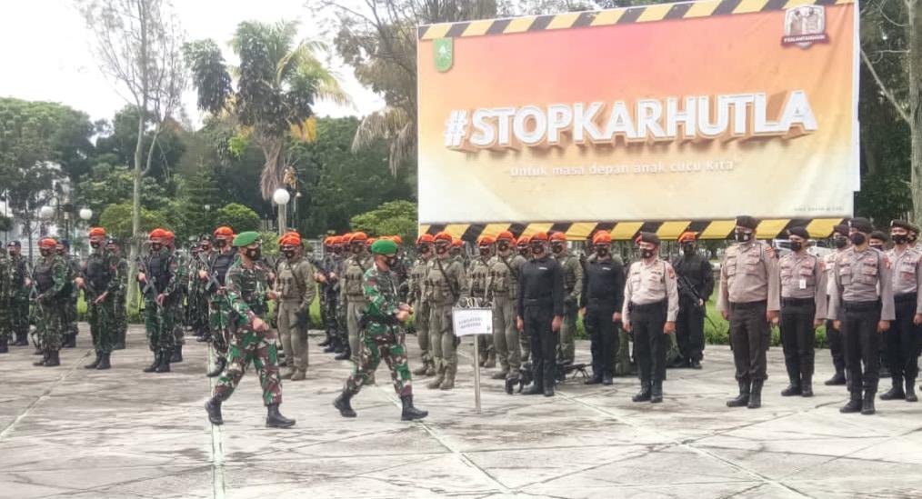 Jelang Kunker Presiden RI di wilayah Riau dan Kepri, Pangdam I/BB Gelar Apel Pasukan