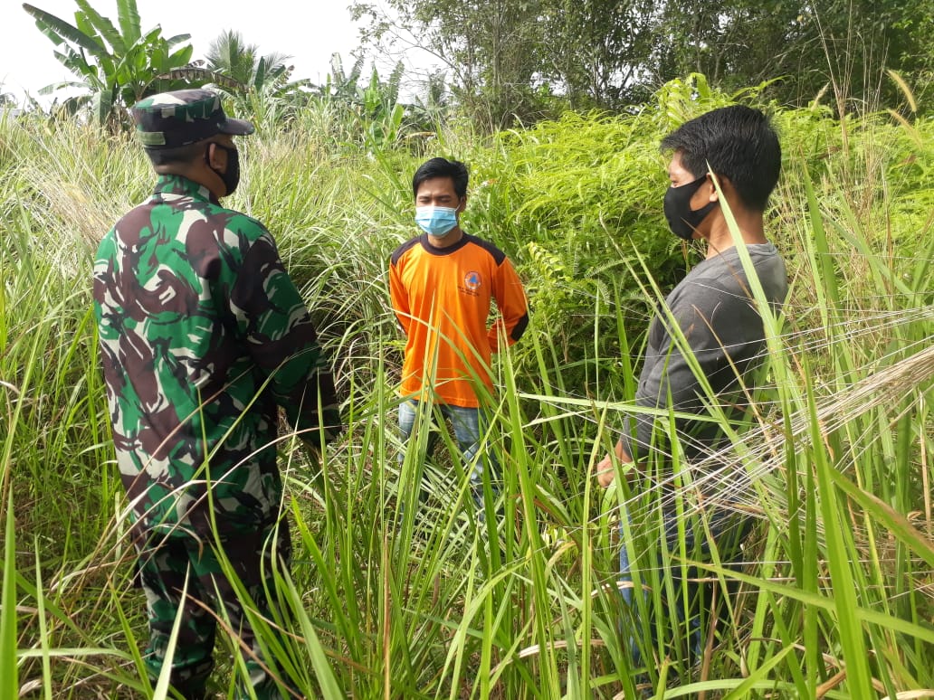 Usai Menyisir Lahan, Koptu Gunawan Sebut Kampung Sri Gemilang Nihil Titik Api