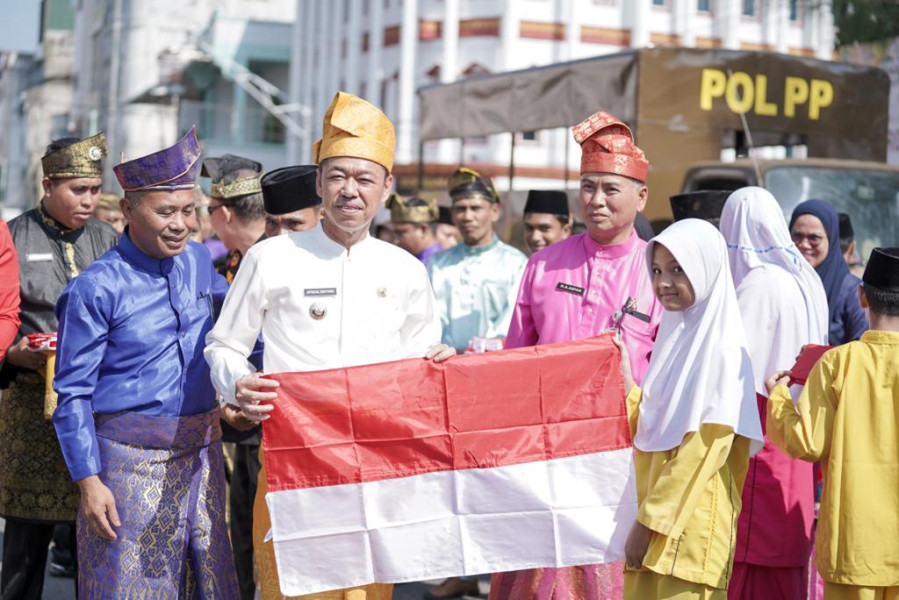 Wakil Ketua DPRD Rohil Basiran Nur Efendi Hadir Hari Jadi Provinsi Riau Ke-66