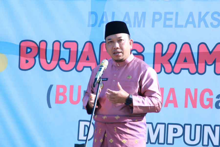 Wabup Husni Ucapkan Terima Kasih Karena Turut Bantu Angka Stunting, Serta Semangati OPD Yang Hadir