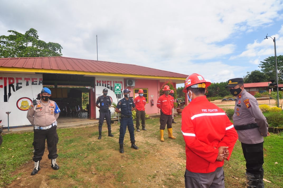 Kapolsek Sungai Mandau Lakukan Kordinasi Dengan Penghulu dan Masyarakat