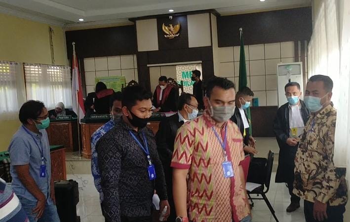 Sidang Sengketa Pilkada Inhu 2020, 1 Kadis dan 5 Kades Dituntut 5 Bulan Penjara