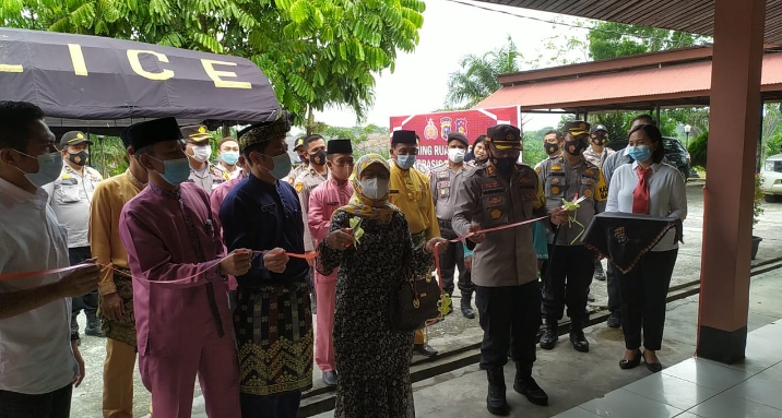 Kapolres Rohil Launching Ruang Penyidik Berbasis Teknologi
