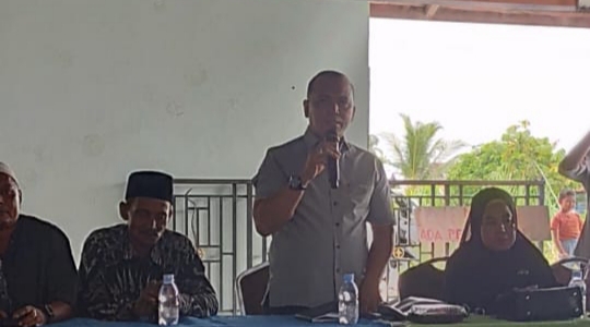 Reses Anggota DPRD Rohil, H. Jasmadi : Masyarakat Bagan Jawa Usul Perbaikan Jalan