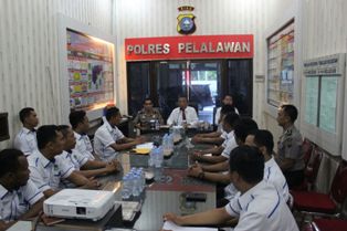 Tim Dit Tipid Narkoba Mabes Polri Laksanakan Supervisi di Polres Pelalawan