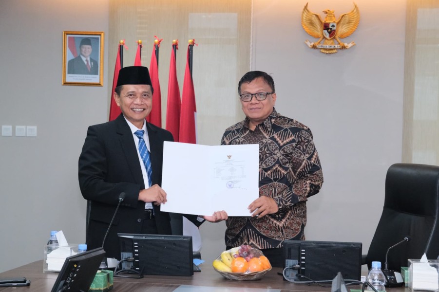 Pemeriksaan Laporan Keuangan One Map Project Dimulai, Sekjen Kementerian ATR/BPN Ajak Kerjasama Terbuka