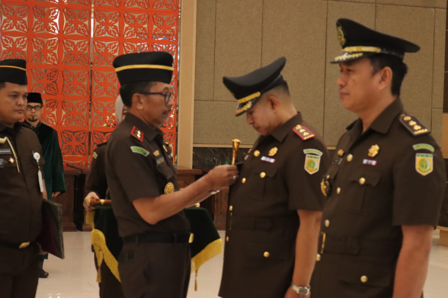 Lantik Kajari Pelalawan, Ini Kata Kajati Riau