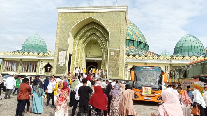 Tergabung Kloter 14 Jemaah Haji Rohil Menuju Dumai