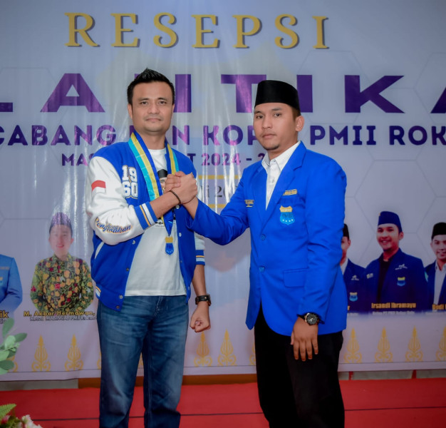 Fachruddin Didaulat Sebagai Anggota Kehormatan PMII Rohul