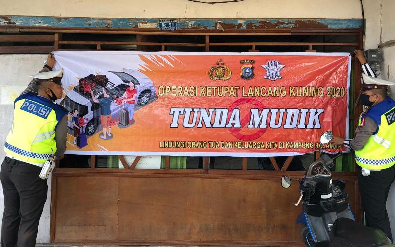 Satlantas Polres Siak Imbau Masyarakat Untuk Tunda Mudik
