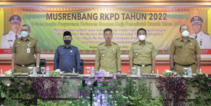 Buka Murenbang RKPD Bupati : Lurah & Penghulu dapat Pokir