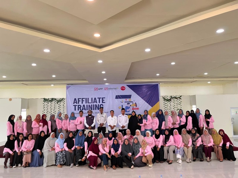 PT IKPP Perawang Mill Gandeng PKU_City, Gelar Affiliate Training Untuk Pelaku UMKM di Tualang
