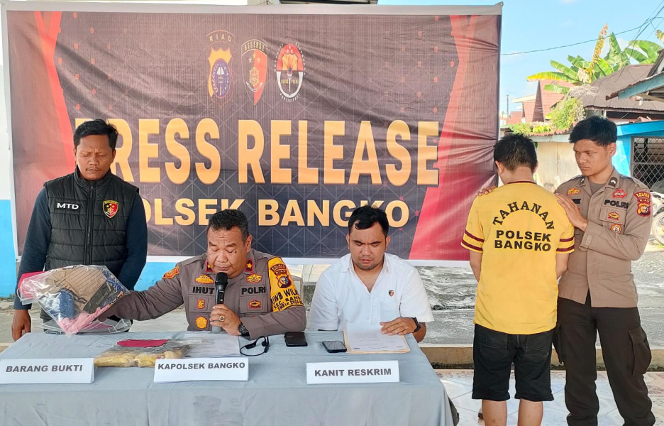Polsek Bangko Ungkap Kasus Pencabulan Dua Pelajar ,Kejadian Sejak 2023