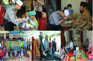 Jum'at Diminggu Terakhir Ramadhan, Tim Jum'at Barokah Sambangi Panti Asuhan Ali An Nafi'i