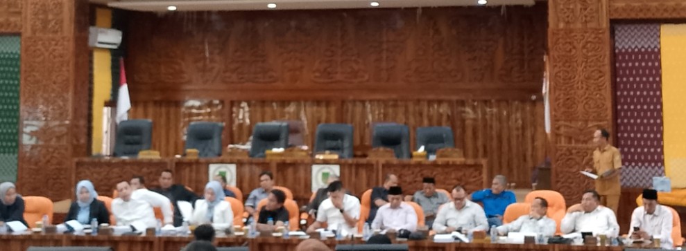 DPRD Rohil dan Baperinda Bahas Rencana Awal RPJMD 2025 2029
