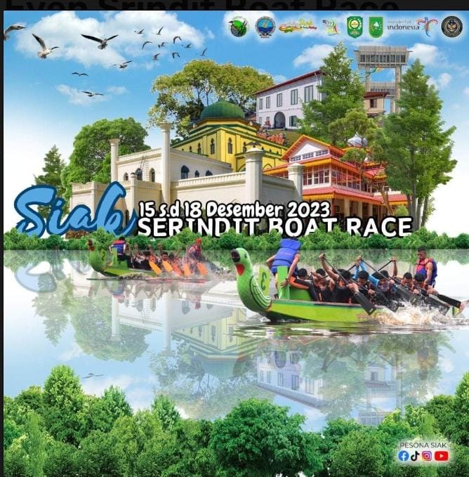 Even Srindit Boat Race Siak 2023 Digelar, 25 Tim dari 9 Provinsi Akan Ambil Bagian