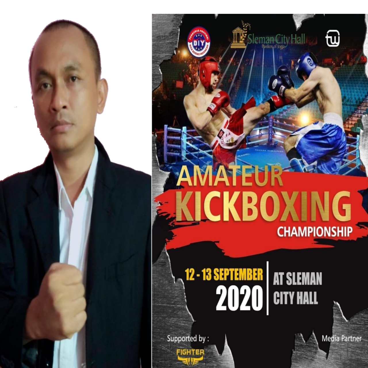 Ingin Harumkan Nama Daerah, Camp Inhu Fighting Acedemy Berlaga di Kickboxing Champions Jogjakarta