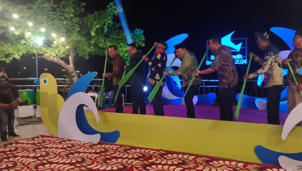 Wabup Husni Buka Serindit Boat Race 2024, Berhadiah Total 212 Juta