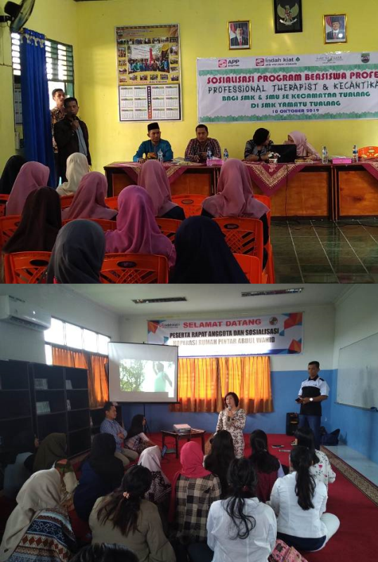 Program Pemberdayaan Perempuan Bersama CSR PT IKPP Perawang Kejar Beasiswa Martha Tilaar