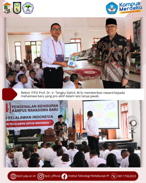 Dilatih Mental dan Fisik, ITP2I Gelar PKKMB Bagi Para Mahasiswa Baru