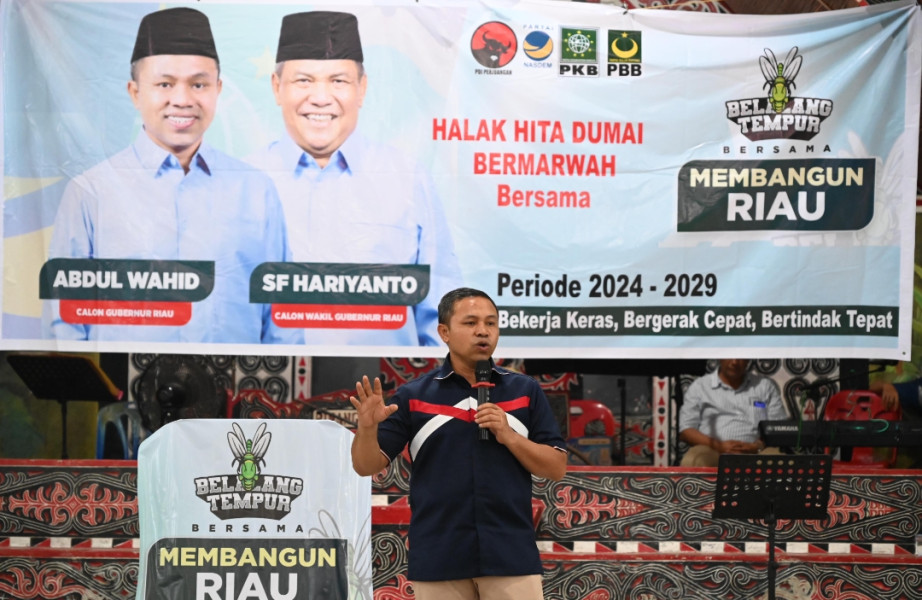 Cagubri Abdul Wahid Sebut Kota Dumai Akan disiapkan Jadi Kota Maju Sebagai Gerbang Kemajuan Ekonomi Riau