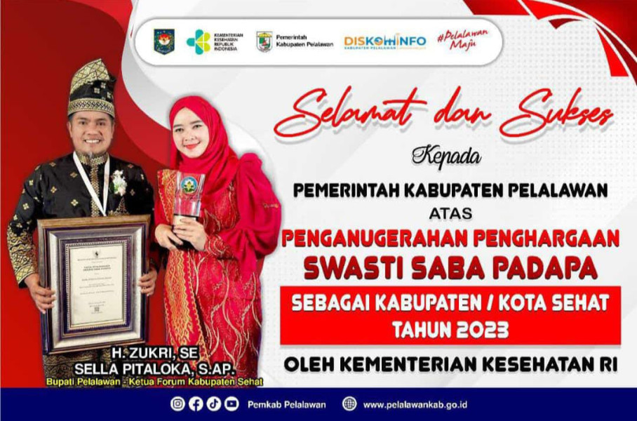 Bupati Terima Penghargaan Kota Sehat Dari Kemenkes, Ini Kata Waka DPRD
