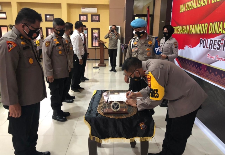 Perwira Polres Rohil Tolak Praktik KKN