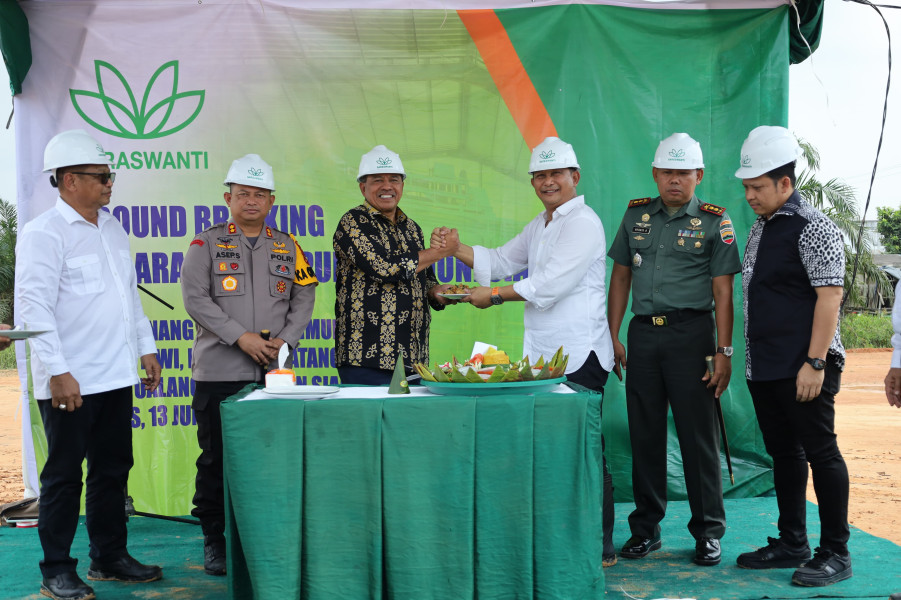 Pabrik Pupuk NPK Segera Beroperasi di Tualang, Bupati Alfedri : Investasi Ini Tingkatkan Ekonomi Masyarakat