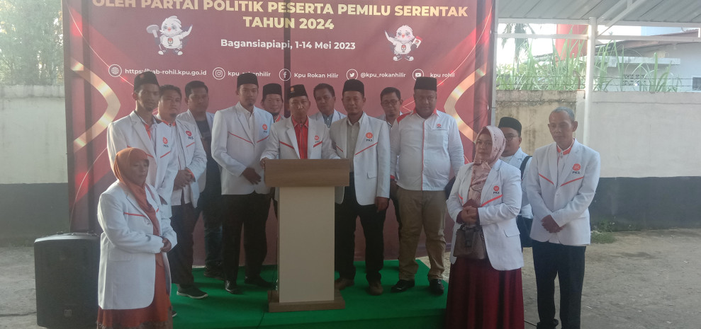 Pemilu 2024, Ketua PKS Rohil Target Sebagai Partai Papan Atas
