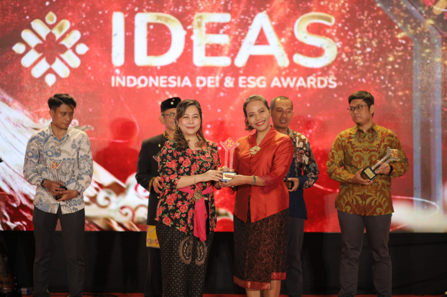 Terapkan Diversity, Equity, Inclusion dan Environmental, Social, Governance, PHE Terima IDEAS Award 2024