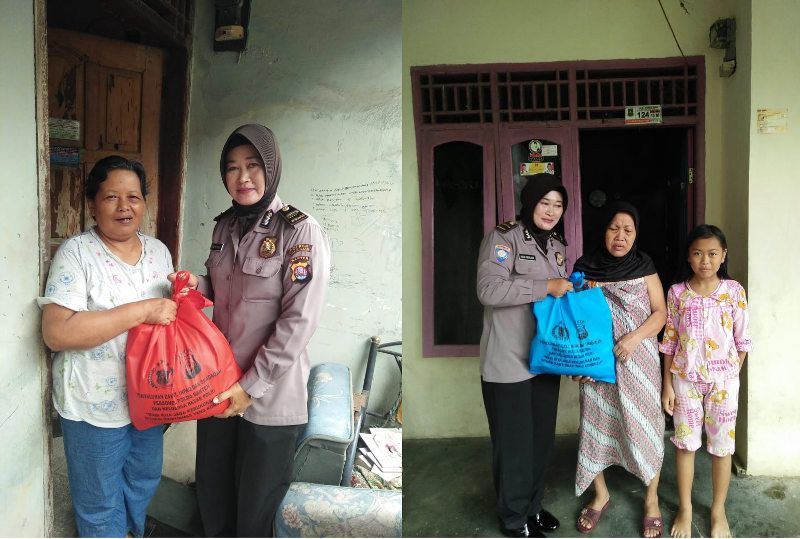 Ringankan Beban Masyarakat Kurang Mampu, Polda Banten Salurkan Zakat Penghasilan