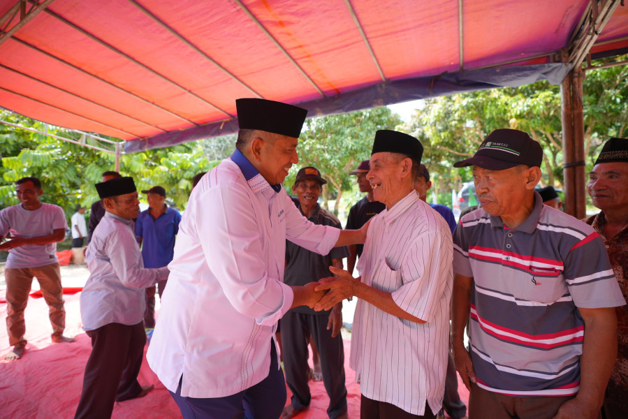 Warga Kampung Delima Jaya Usulkan Perbaikan Jalan, Alfedri: Perbaikan Jalan Kampung Delima Jadi Prioritas