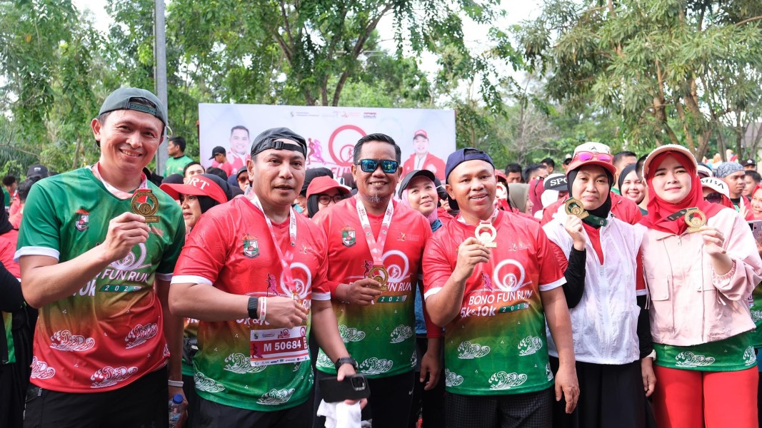 Didukung EMP, Gubri Lepas 4 Ribu Peserta Bono Fun Run 2025