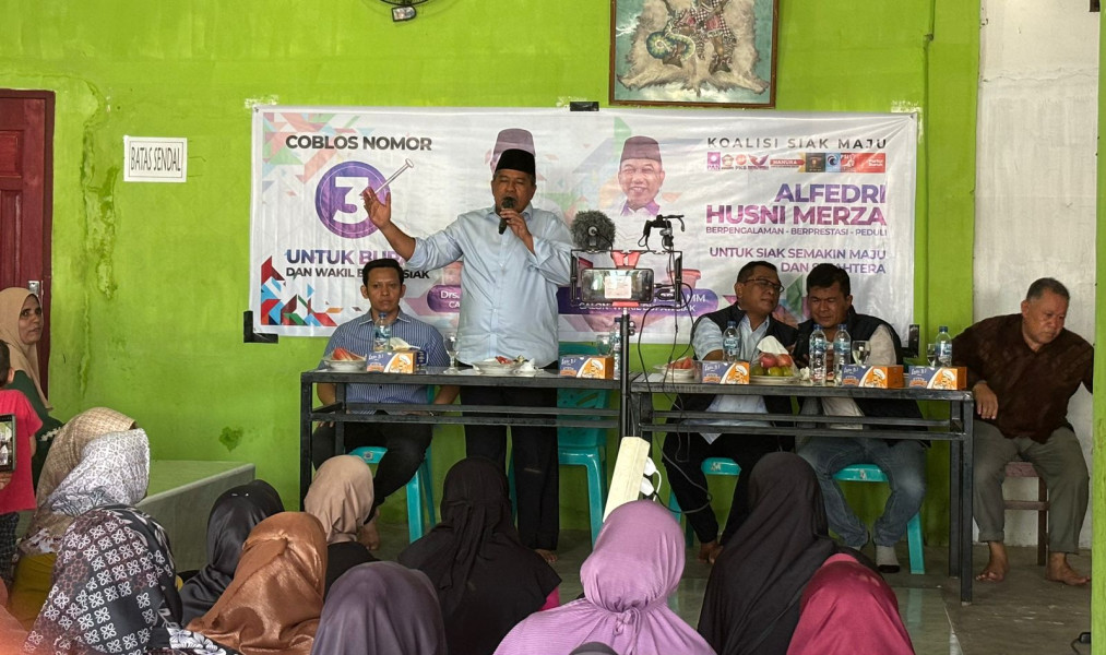 Visi Misi Cabub Alfedri Pukau Masyarakat Kandis, Pemimpin Peduli, Doakan Alfedri Kembali Jadi Bupati