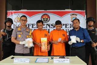Selamatkan 6.252 Anak Bangsa,  Polres Pelalawan Ringkus Sindikat Pengedar Narkoba