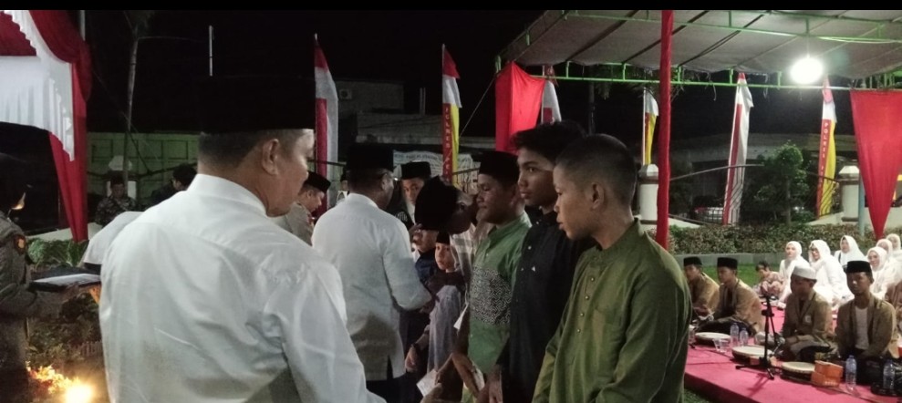 Bersama Wabup, Bupati Zukri Hadiri Istighosah Doa Bersama di Mapolres Pelalawan
