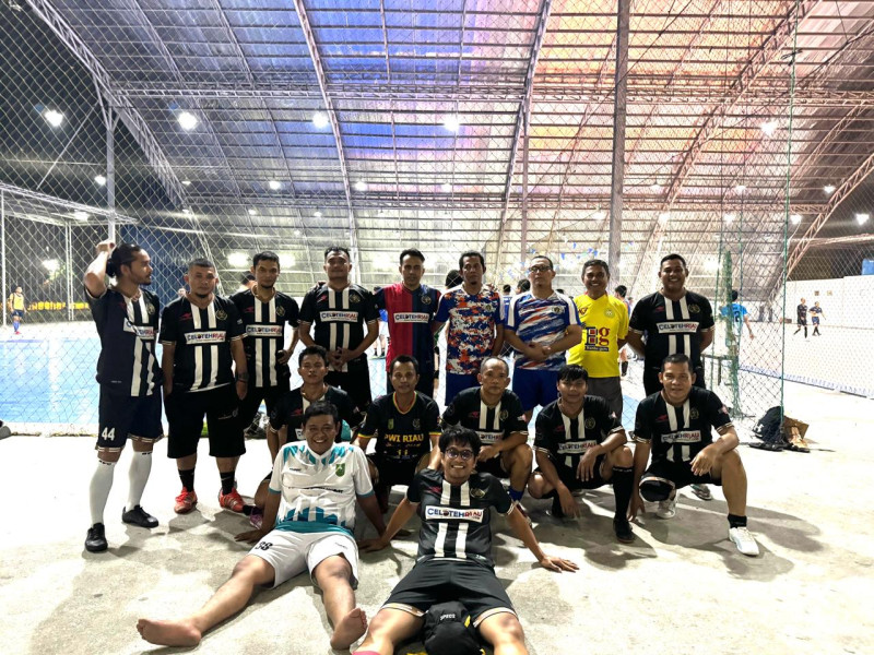 Persiapan Menuju Porwanas di Banjarmasin, Tim Futsal PWI Riau Perbanyak Ujicoba