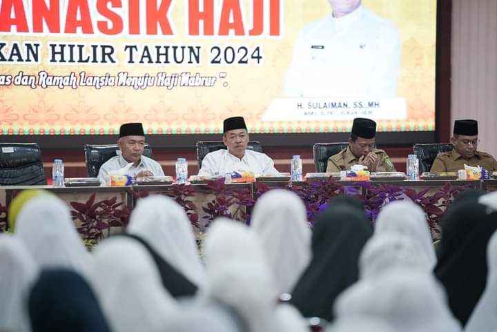 Bupati Rohil Buka Bimbingan Manasik Haji, 282 Memenuhi Persyaratan