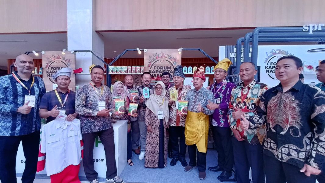Bawa UMKM dari Langgam, EMP Bentu Tampilkan Pangan Olahan Ikan dan Konveksi di Pameran Kapnas III