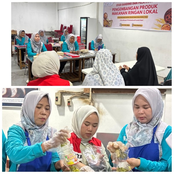 Lewat Pelatihan dan Studi Banding,  Pertamina EP Jambi Dorong Penganekaragamanan Produk UMKM