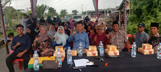 Masa Reses Ke-II ,Wakil Ketua DPRD Rohil Imam  Suroso Tampung Aspirasi Masyarakat Bagan Jawa