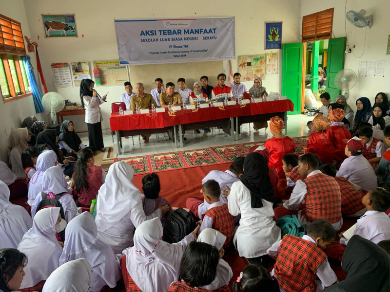 Elnusa Dukung Pengembangan SDM Sahabat Istimewa dan Lingkungan yang Berkelanjutan di Jambi Merang